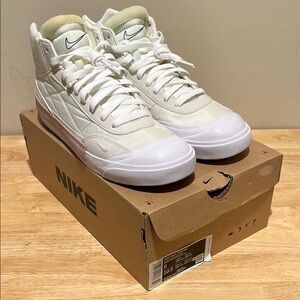 Nike White High-Top Sneakers